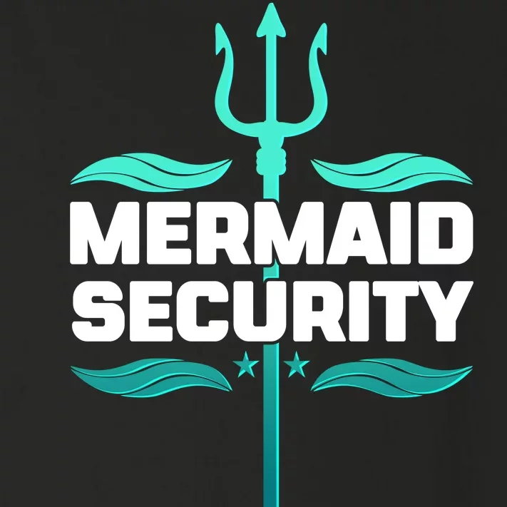 Mermaid Security Trident Toddler Long Sleeve Shirt