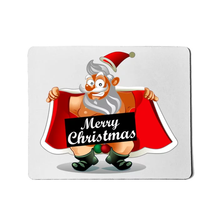 Merry Chrismas X-Mas Santa Bells Mousepad