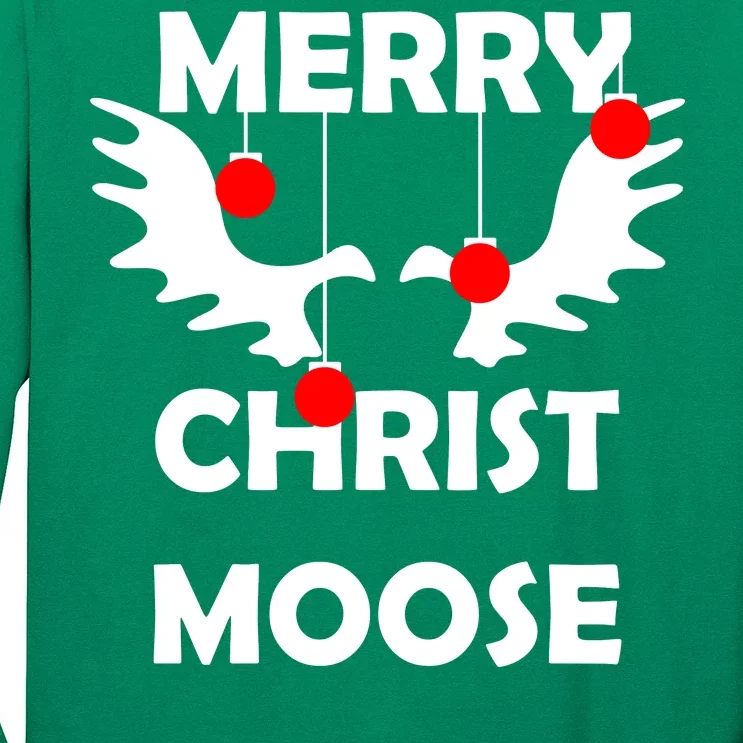 Merry Christ-Moose Long Sleeve Shirt