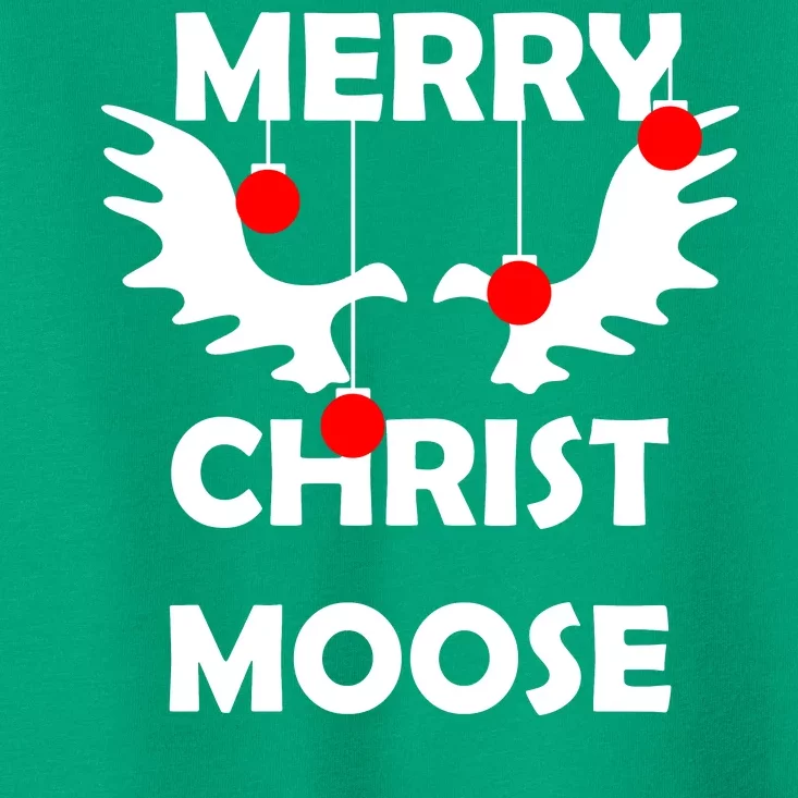 Merry Christ-Moose Toddler T-Shirt