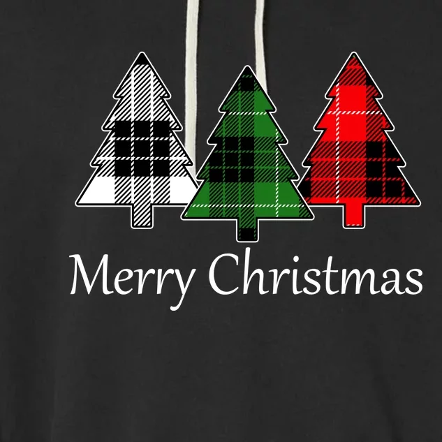 Merry Christmas Garment-Dyed Fleece Hoodie