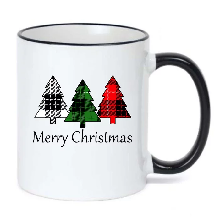 Merry Christmas Black Color Changing Mug