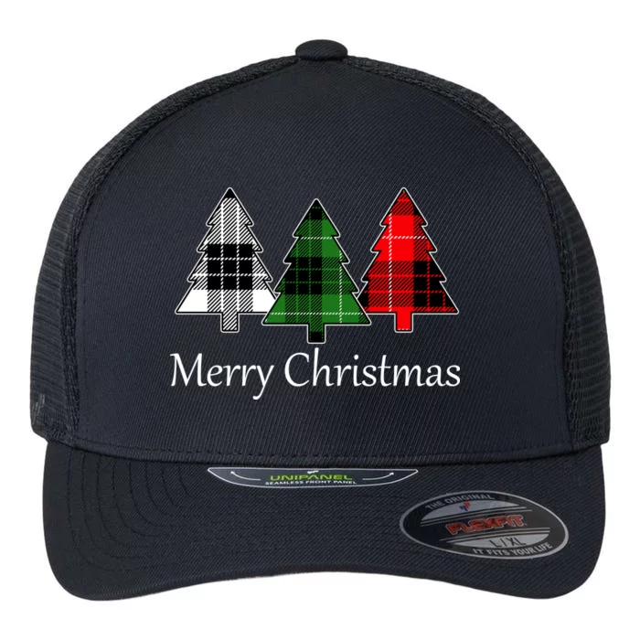 Merry Christmas Flexfit Unipanel Trucker Cap