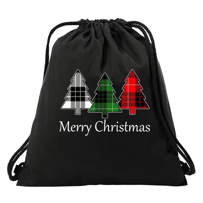 Merry Christmas Drawstring Bag