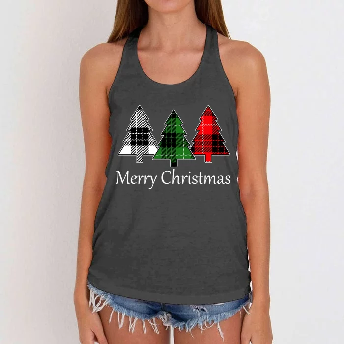 Merry Christmas Women's Knotted Racerback Tank