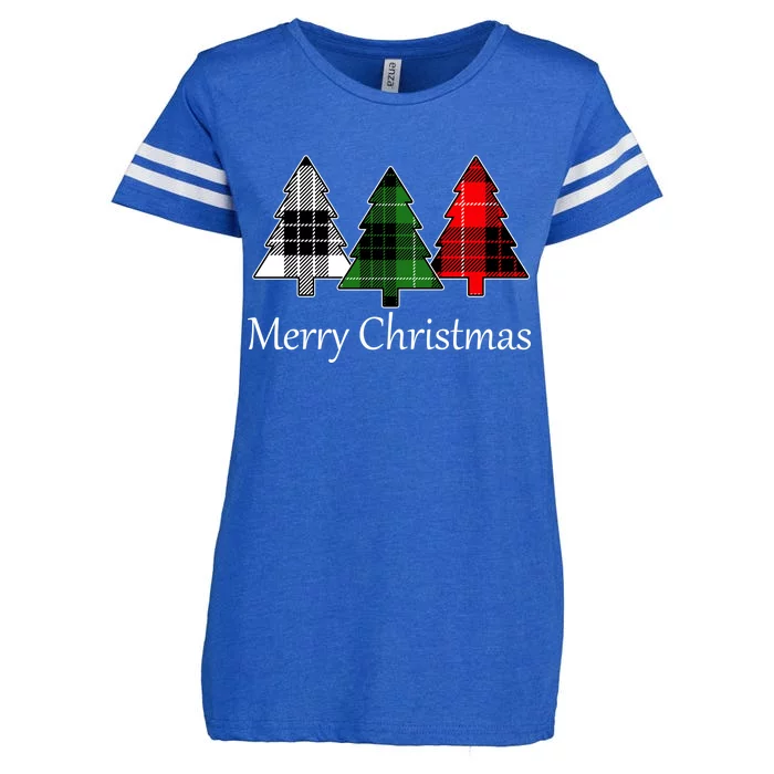 Merry Christmas Enza Ladies Jersey Football T-Shirt