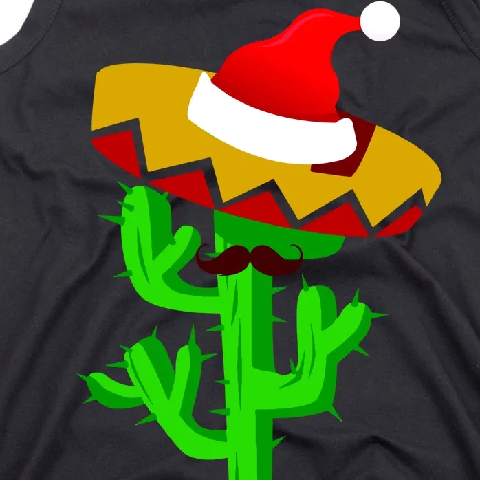 Merry Christmas Cactus Tank Top