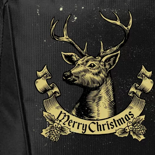 Merry Christmas Deer City Backpack