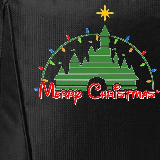 Merry Christmas Magical City Backpack