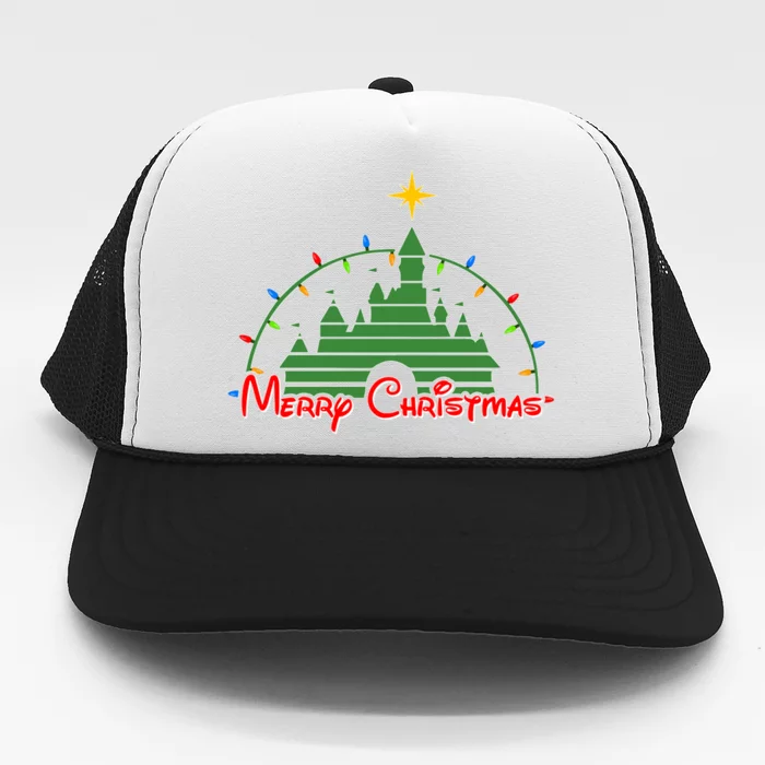 Merry Christmas Magical Trucker Hat