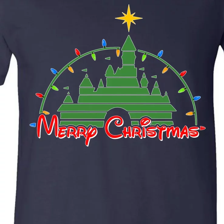 Merry Christmas Magical V-Neck T-Shirt