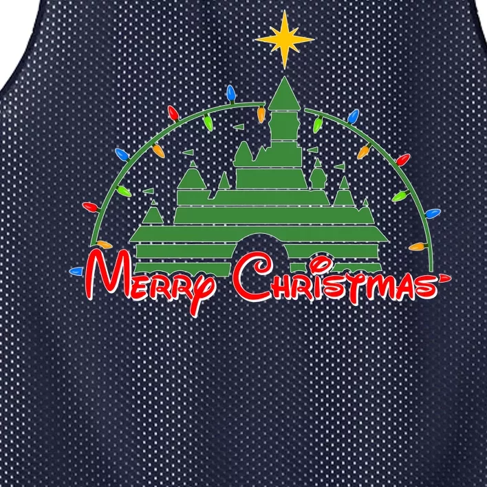 Merry Christmas Magical Mesh Reversible Basketball Jersey Tank