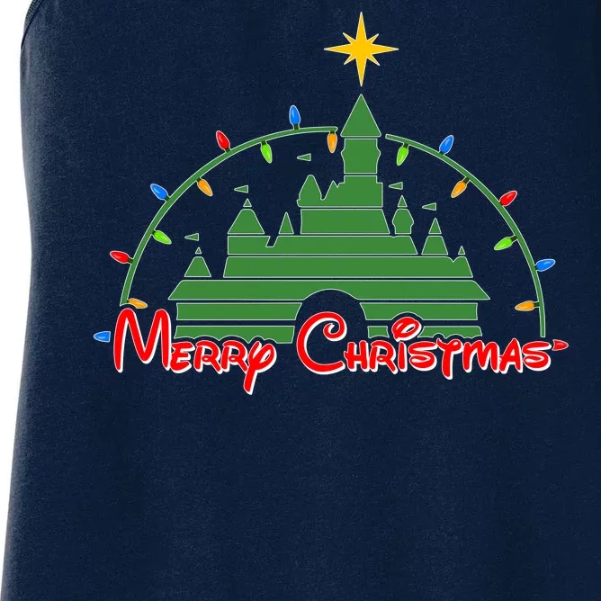 Merry Christmas Magical Women's Racerback Tank