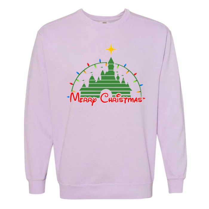 Merry Christmas Magical Garment-Dyed Sweatshirt