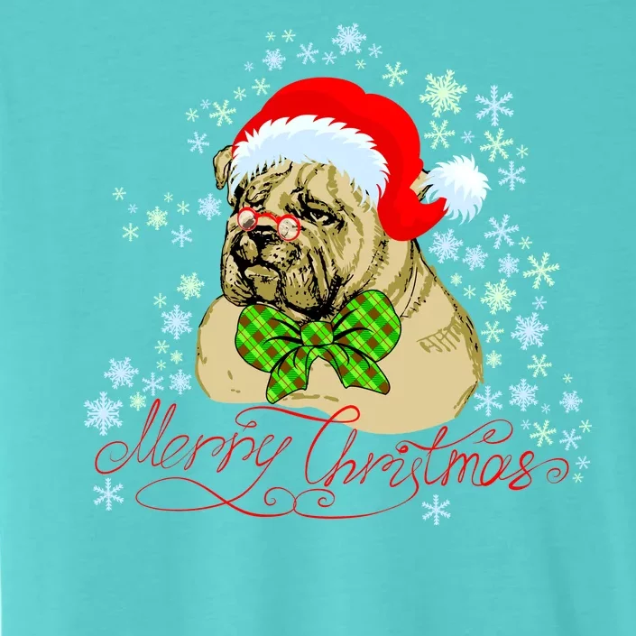 Merry Christmas Santa Pug ChromaSoft Performance T-Shirt