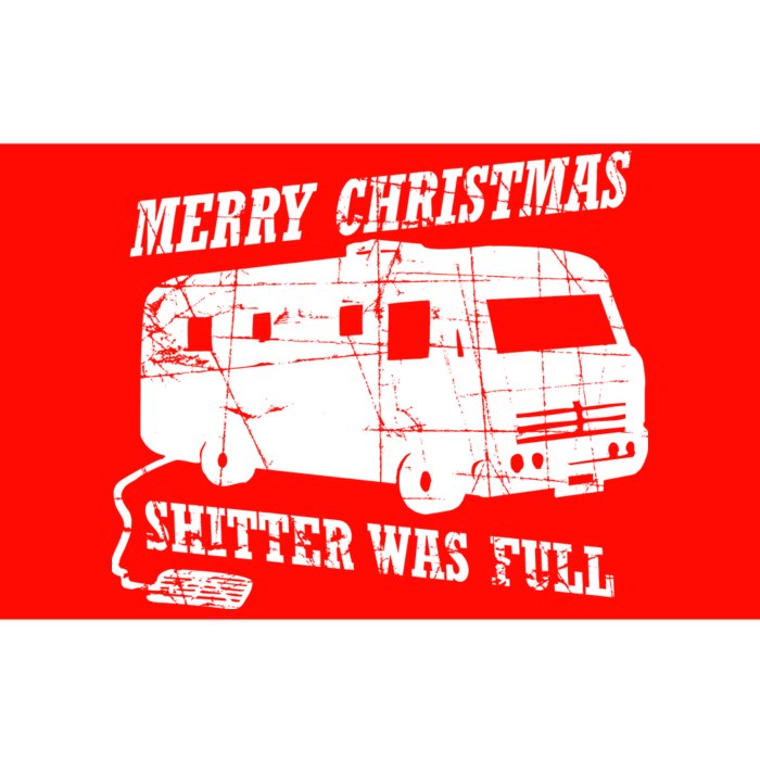 Merry Christmas Shitter Was Full Bumper Sticker