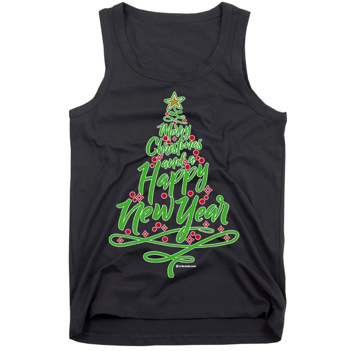 Merry Christmas Tree Tank Top