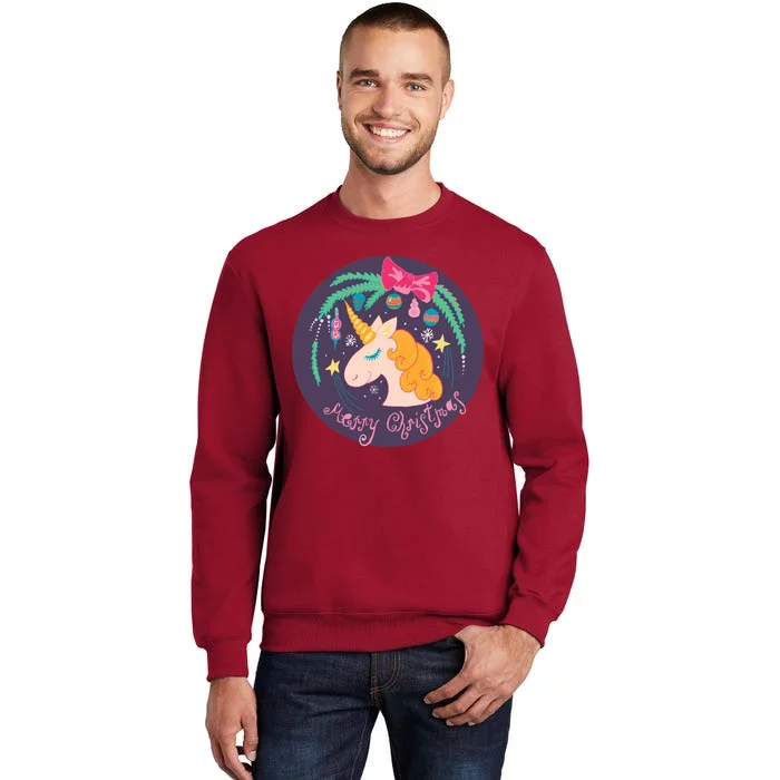 Merry Christmas Unicorn Sweatshirt