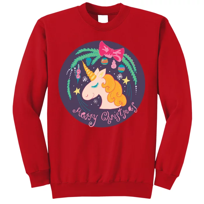 Merry Christmas Unicorn Sweatshirt