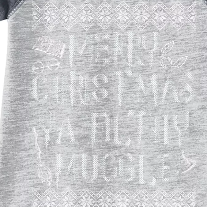 Merry Christmas Ya Filthy Muggle Infant Baby Jersey Bodysuit