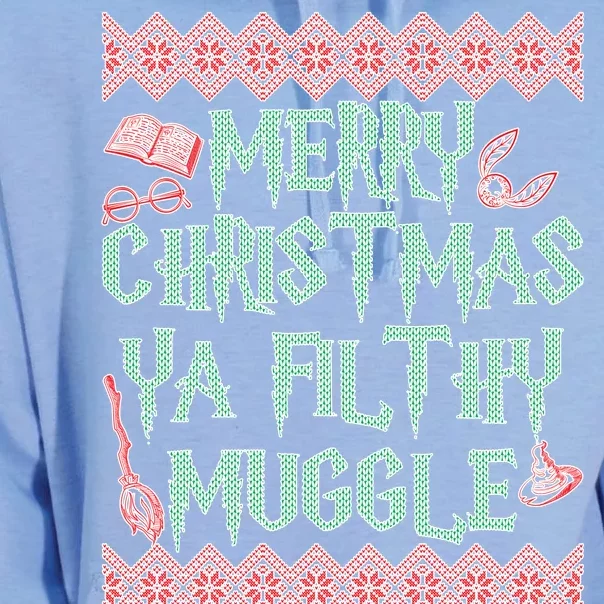 Merry Christmas Ya Filthy Muggle Unisex Surf Hoodie