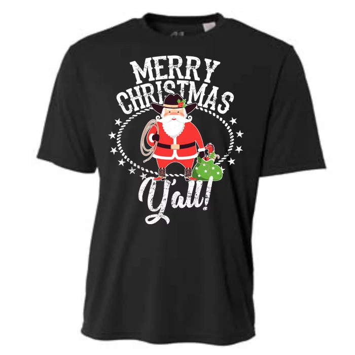 Merry Christmas Y'all! Cooling Performance Crew T-Shirt