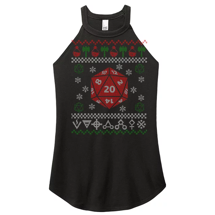 Merry Critmas Women’s Perfect Tri Rocker Tank