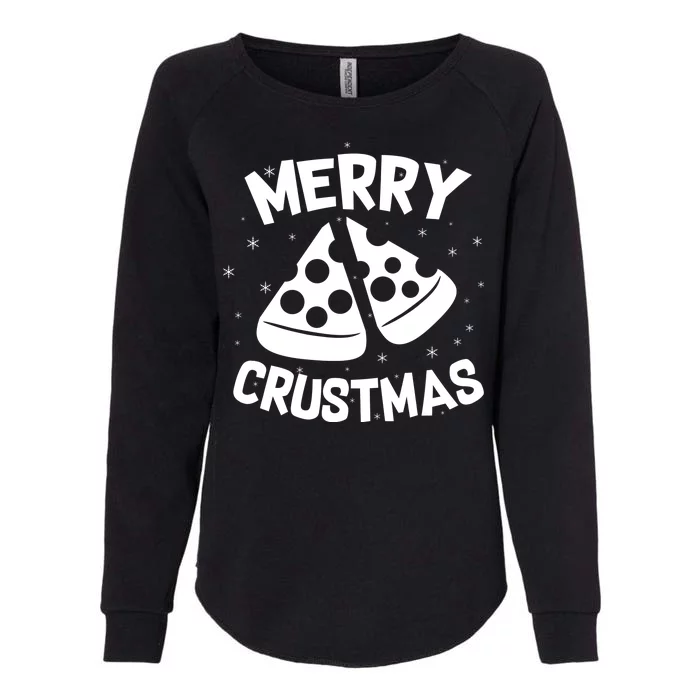 Merry Crustmas Womens California Wash Sweatshirt