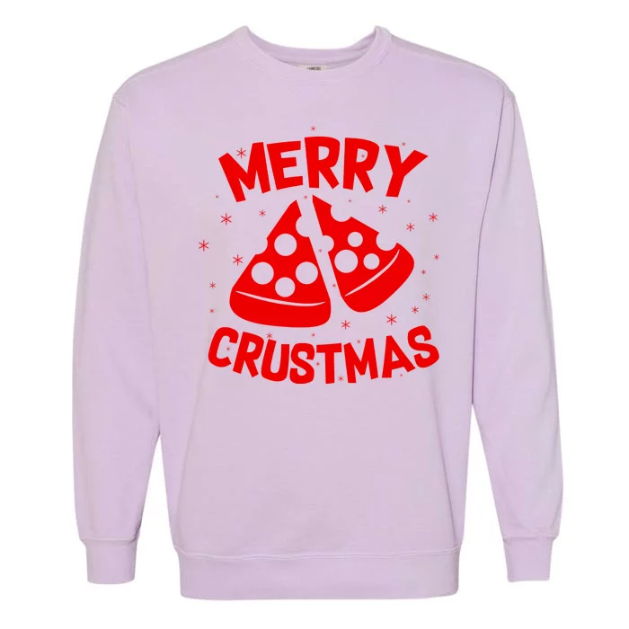 Merry Crustmas Garment-Dyed Sweatshirt