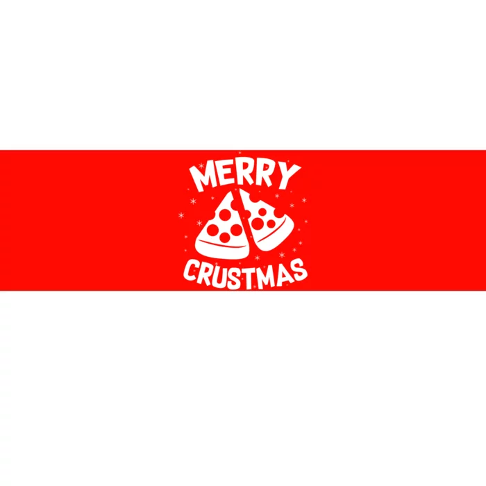 Merry Crustmas Bumper Sticker