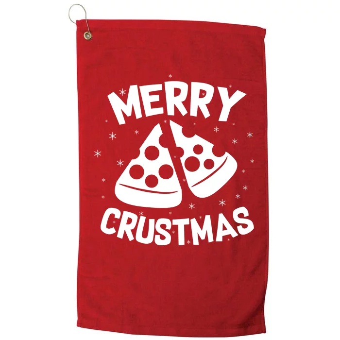 Merry Crustmas Platinum Collection Golf Towel