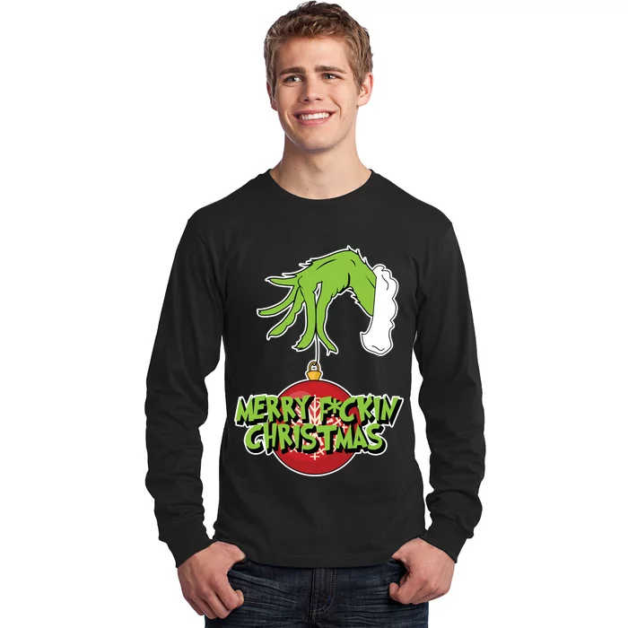 Merry F*ckin Christmas Long Sleeve Shirt