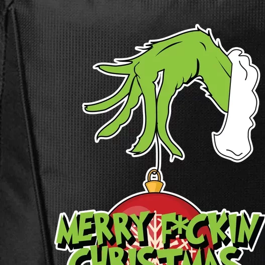 Merry F*ckin Christmas City Backpack