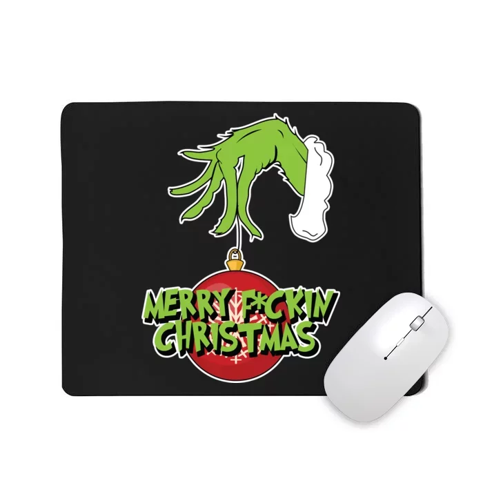 Merry F*ckin Christmas Mousepad