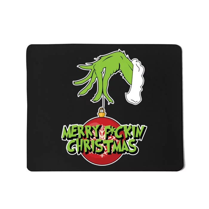 Merry F*ckin Christmas Mousepad