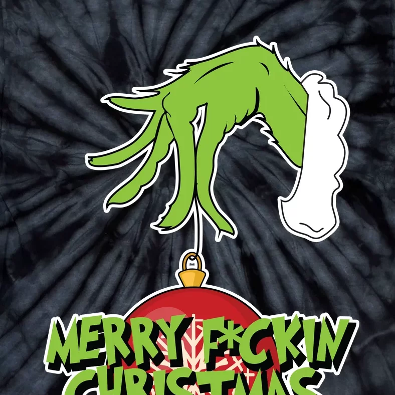 Merry F*ckin Christmas Tie-Dye T-Shirt