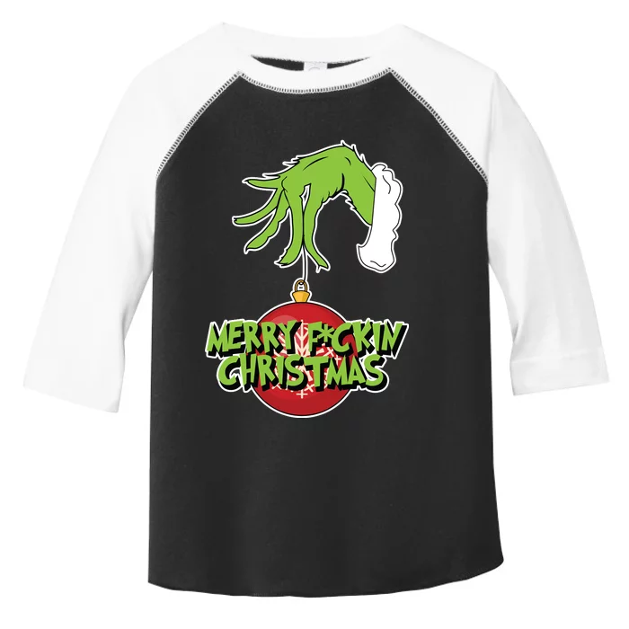 Merry F*ckin Christmas Toddler Fine Jersey T-Shirt