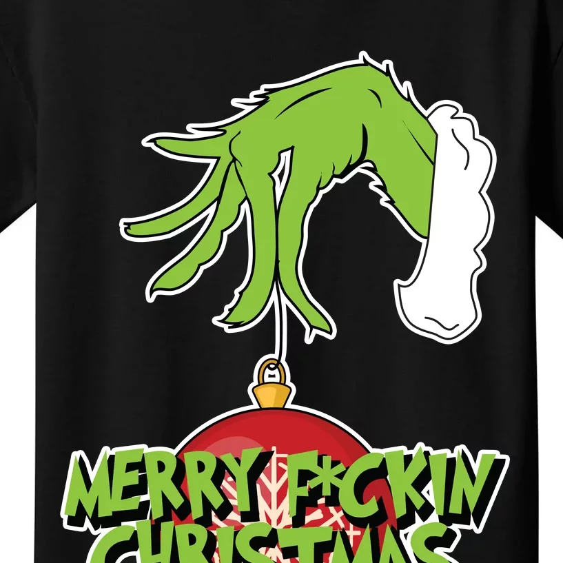 Merry F*ckin Christmas Kids T-Shirt