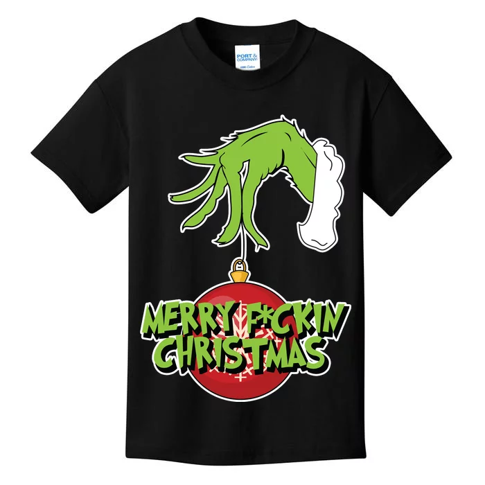 Merry F*ckin Christmas Kids T-Shirt