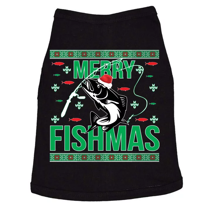 Merry Fishmas Doggie Tank