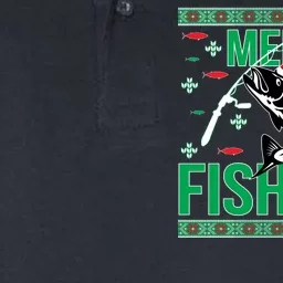 Merry Fishmas Softstyle Adult Sport Polo