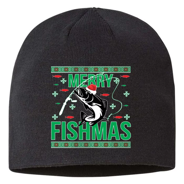 Merry Fishmas 8 1/2in Sustainable Knit Beanie