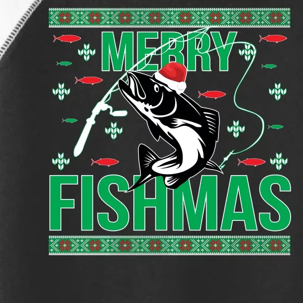 Merry Fishmas Toddler Fine Jersey T-Shirt