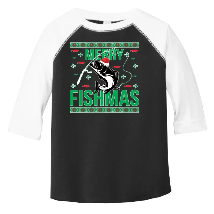 Merry Fishmas Toddler Fine Jersey T-Shirt