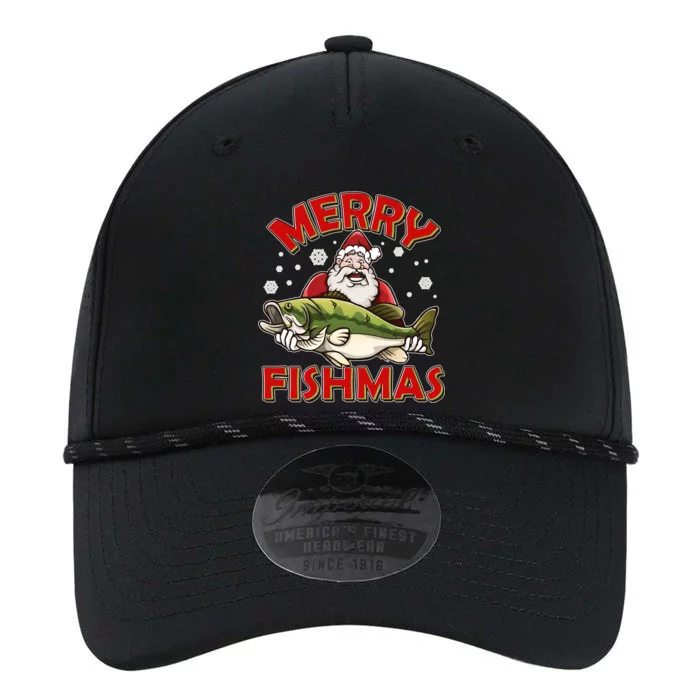 Merry Fishmas Christmas Fish Santa Performance The Dyno Cap