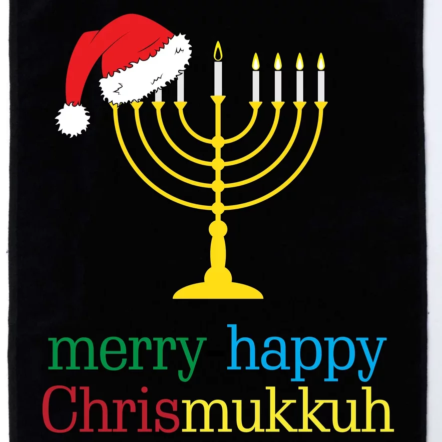 Merry-Happy Chrismukkah Platinum Collection Golf Towel