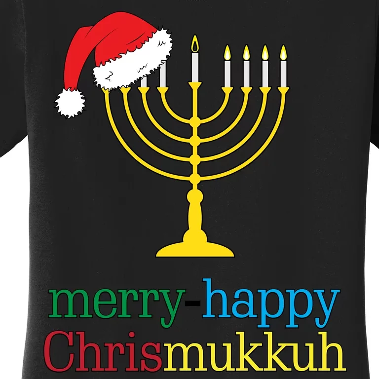 Merry-Happy Chrismukkah Women's T-Shirt