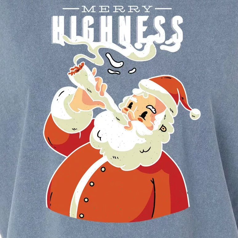 Merry Highness Garment-Dyed Women's Muscle Tee