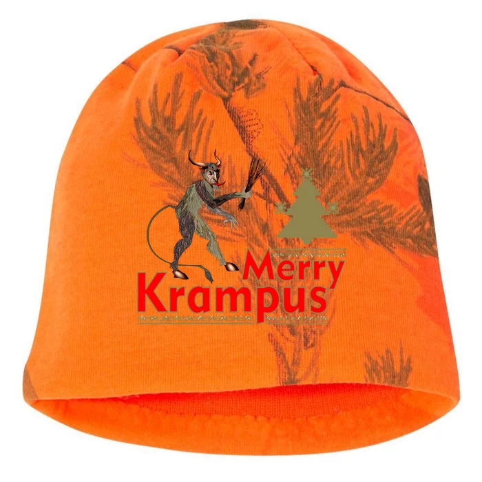 Merry Krampus Kati - Camo Knit Beanie