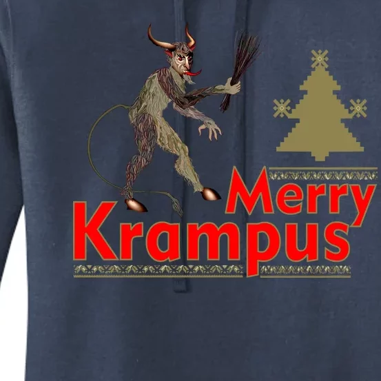 Merry Krampus Women's Pullover Hoodie